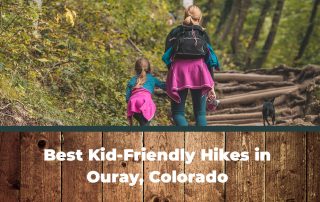 A mom and a daughter enjoying hikes together in Ouray, Colorado.